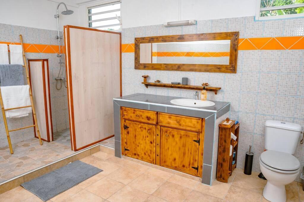 Villa Le Man Nima à Les Abymes Extérieur photo